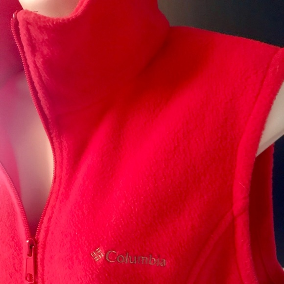Pink Columbia Fleece Vest Size Large - Picture 2 of 3